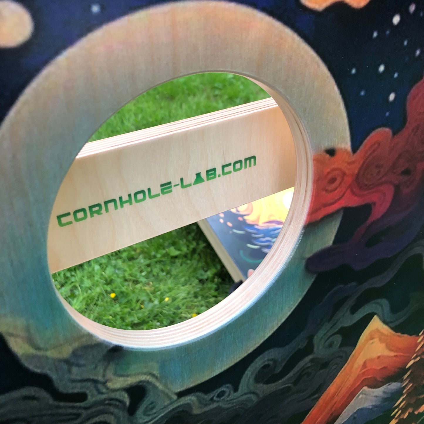 Fantasy Forest Cornhole Board Set