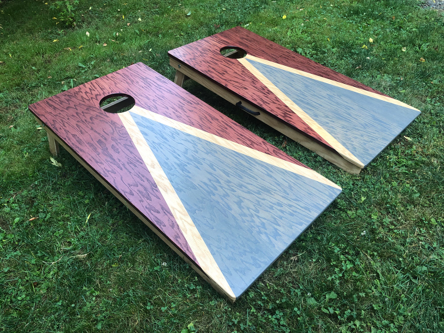 Washington State University Cougars School Colors Cornhole Board Set