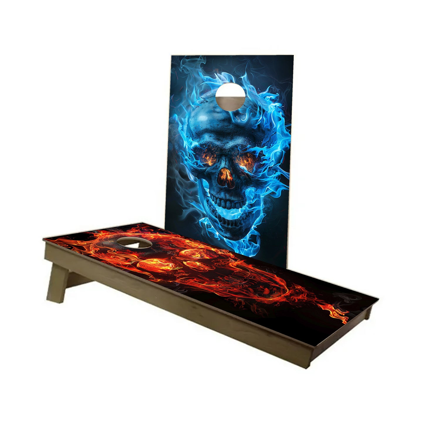 Skulls Cornhole Board Set