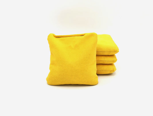 Sunflower Yellow Traditional Cornhole Bag Set (4 Bags)